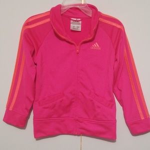 Adidas pink girls jacket